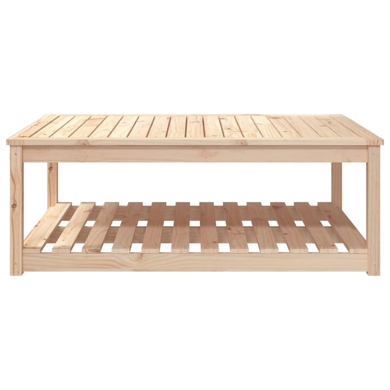 Tuintafel 121x82,5x45 cm massief grenenhout MeubelReus