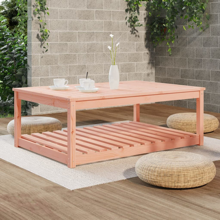 Tuintafel 121x82,5x45 cm massief douglashout MeubelReus