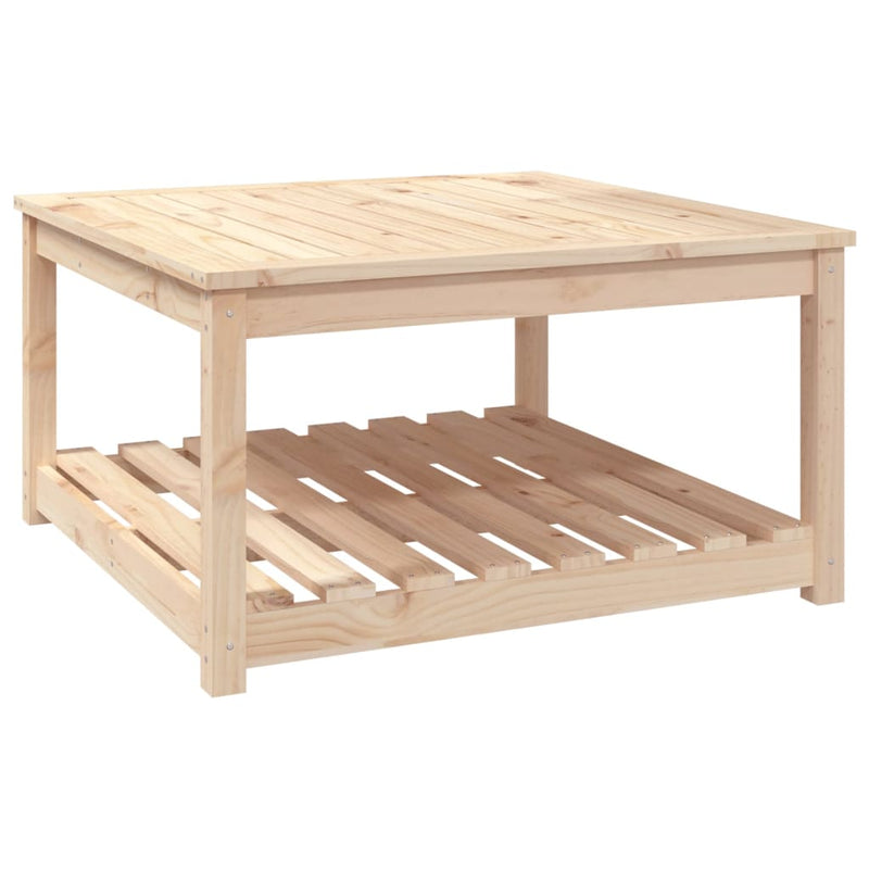 Tuintafel 82,5x82,5x45 cm massief grenenhout MeubelReus