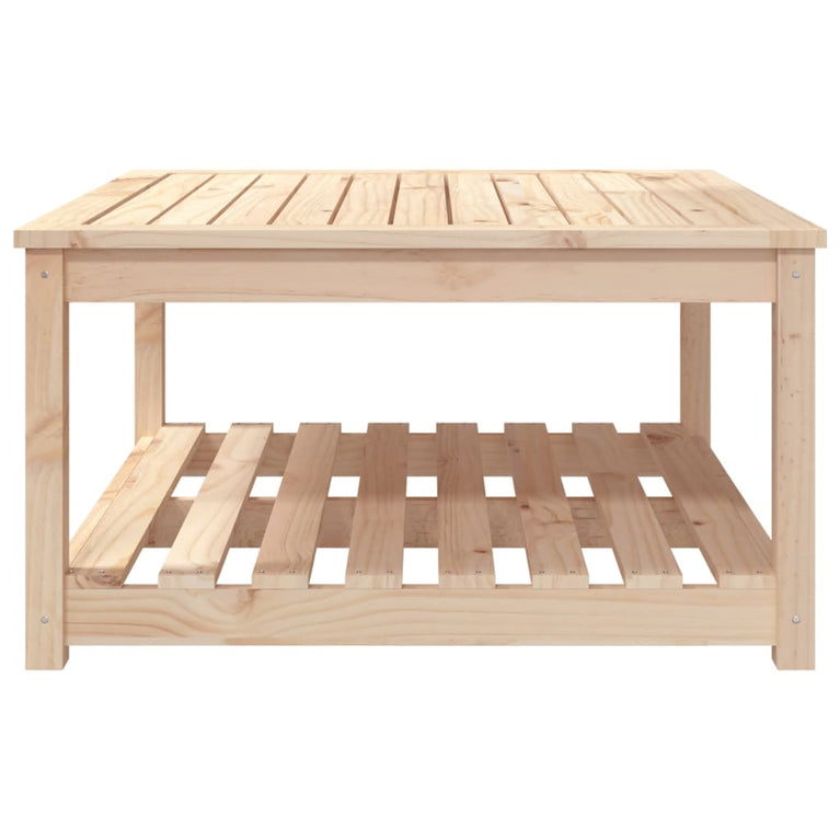 Tuintafel 82,5x82,5x45 cm massief grenenhout MeubelReus