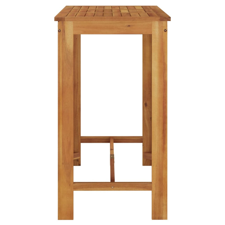 Tuinbartafel 120x60x105 cm massief acaciahout MeubelReus