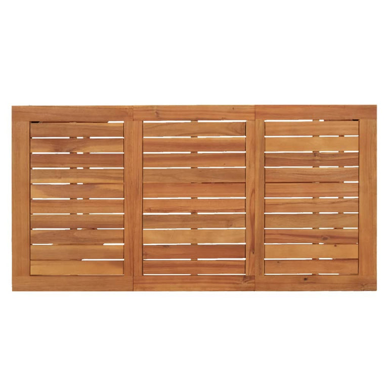 Tuinbartafel 120x60x105 cm massief acaciahout MeubelReus