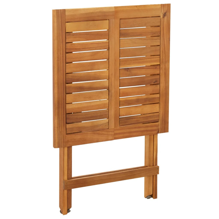 3-delige Bistroset inklapbaar massief acaciahout MeubelReus