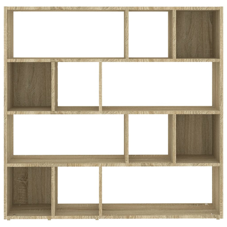 Boekenkast / kamerscherm 105x24x102 cm sonoma eikenkleurig