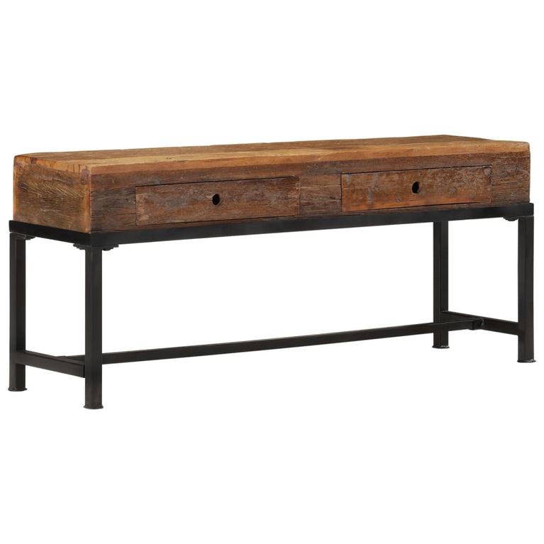 Tv-meubel 110x30x46 cm massief gerecycled hout MeubelReus
