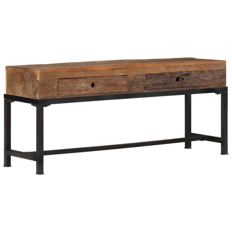 Tv-meubel 110x30x46 cm massief gerecycled hout MeubelReus