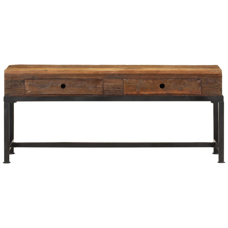 Tv-meubel 110x30x46 cm massief gerecycled hout MeubelReus