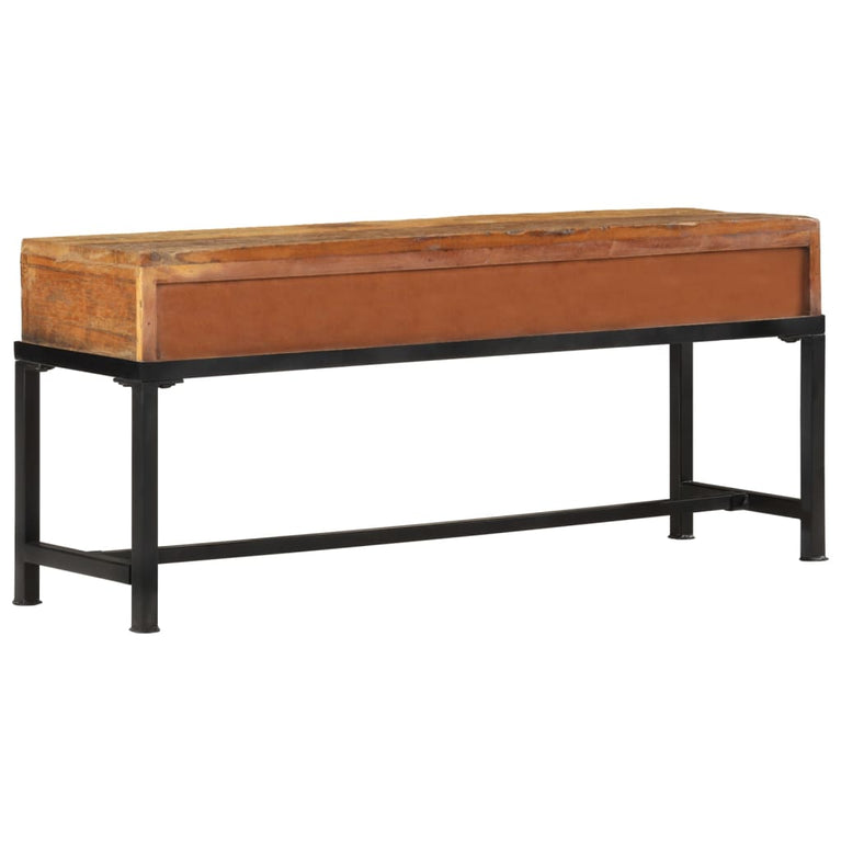 Tv-meubel 110x30x46 cm massief gerecycled hout MeubelReus