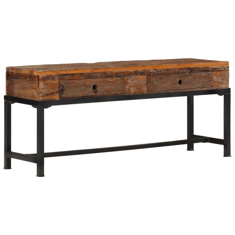 Tv-meubel 110x30x46 cm massief gerecycled hout MeubelReus