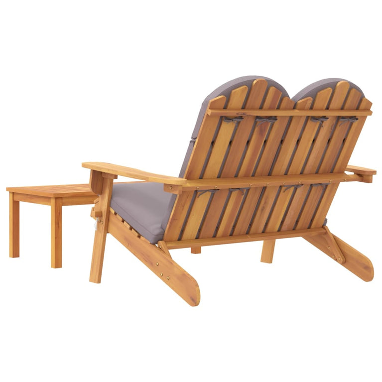 2-delige Loungeset Adirondack massief acaciahout MeubelReus