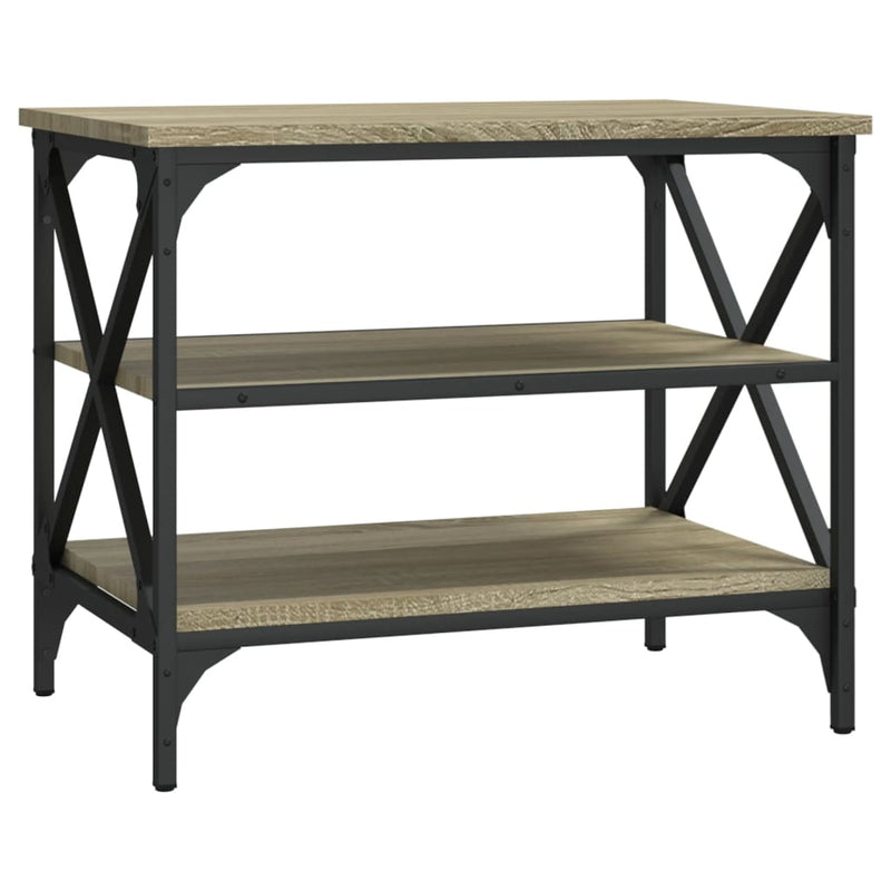 Tv-meubel 60x40x50 cm bewerkt hout sonoma eikenkleurig MeubelReus