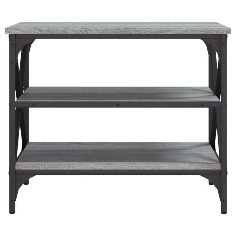 Tv-meubel 60x40x50 cm bewerkt hout grijs sonoma eikenkleurig MeubelReus