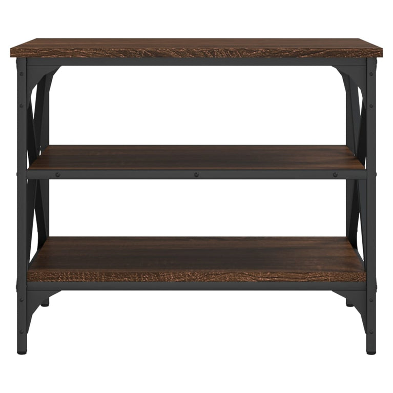 Tv-meubel 60x40x50 cm bewerkt hout bruin eikenkleur MeubelReus