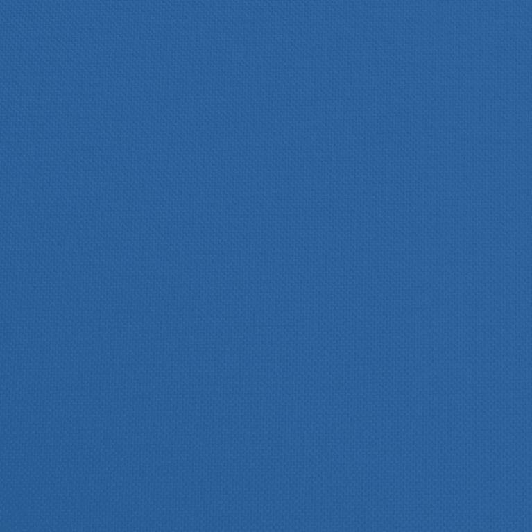 Ligbed inklapbaar oxford stof en gepoedercoat staal blauw MeubelReus