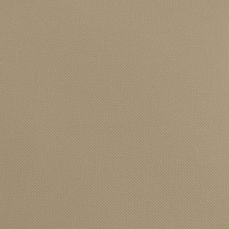 Ligbed inklapbaar oxford stof en gepoedercoat staal taupe MeubelReus