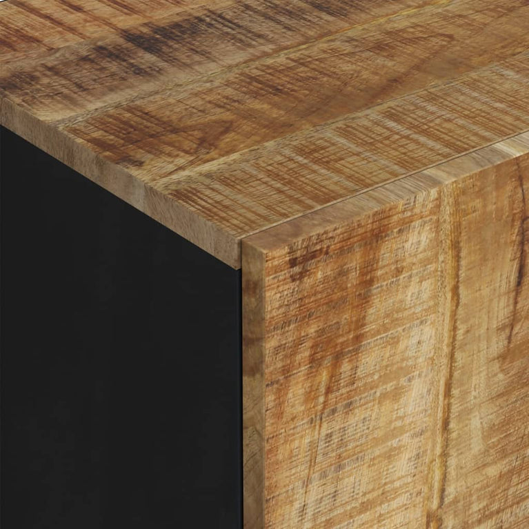 Tv-meubel 105x33,5x46 cm massief mangohout en bewerkt hout MeubelReus
