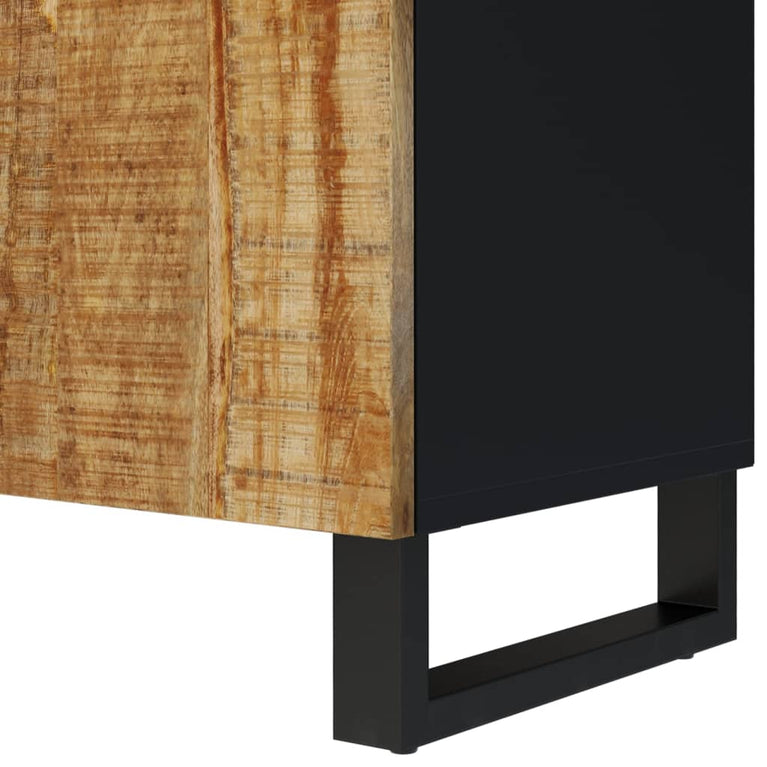 Tv-meubel 105x33,5x46 cm massief mangohout en bewerkt hout MeubelReus