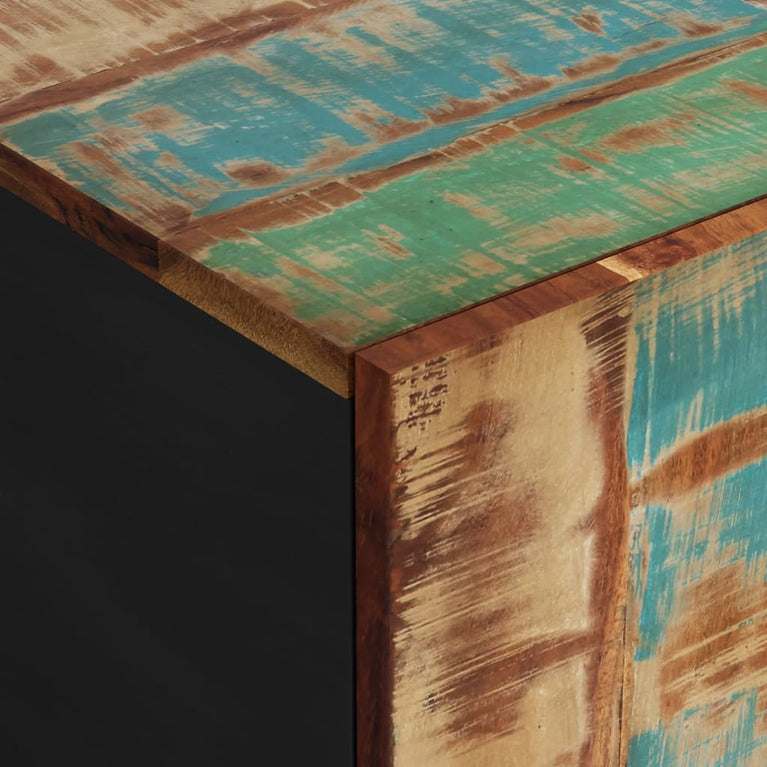 Tv-meubel 105x33,5x46 cm massief hout gerecycled bewerkt hout