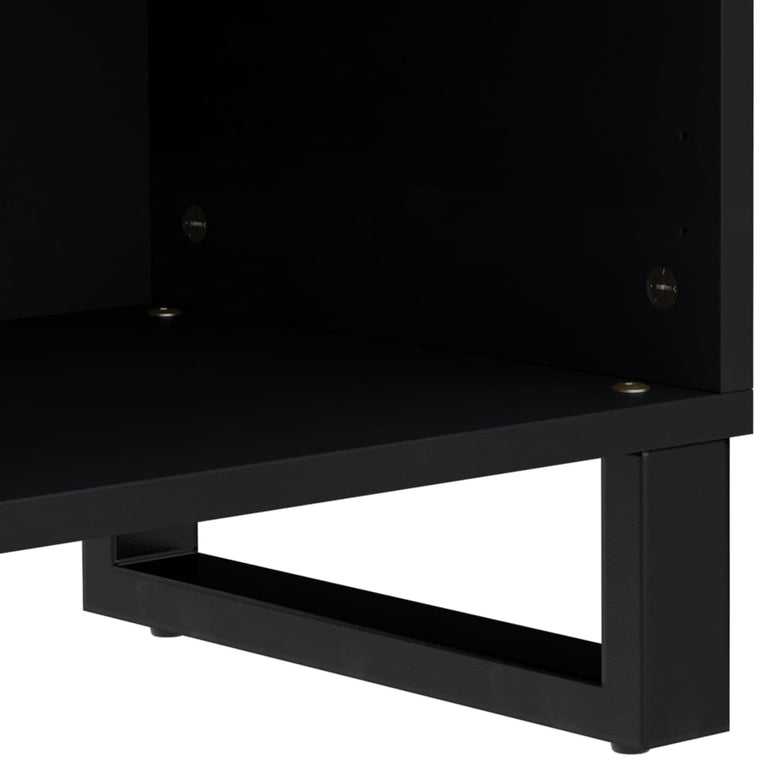 Tv-meubel 80x33x46 cm massief acaciahout en bewerkt hout MeubelReus