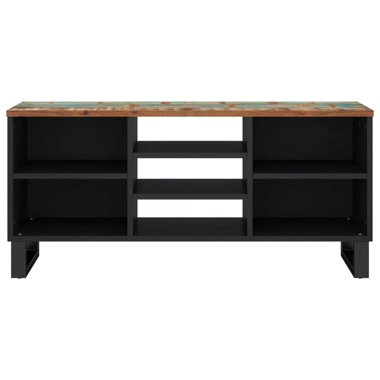 Tv-meubel 100x33x46 cm massief hout gerecycled en bewerkt hout MeubelReus