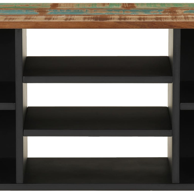 Tv-meubel 100x33x46 cm massief hout gerecycled en bewerkt hout MeubelReus