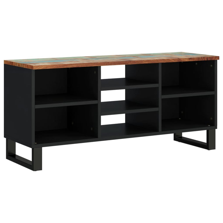 Tv-meubel 100x33x46 cm massief hout gerecycled en bewerkt hout MeubelReus