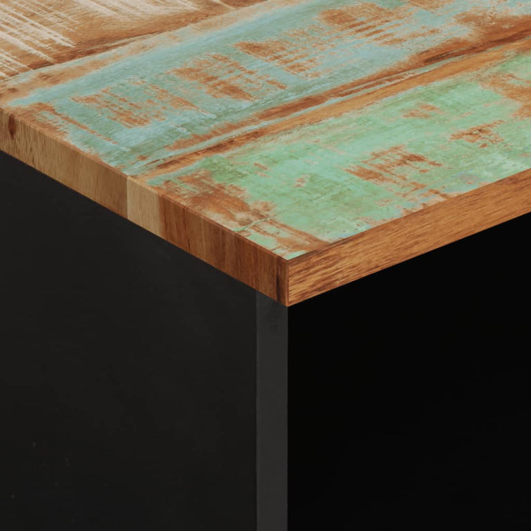 Tv-meubel 80x33x46 cm massief hergebruikt hout en bewerkt hout MeubelReus