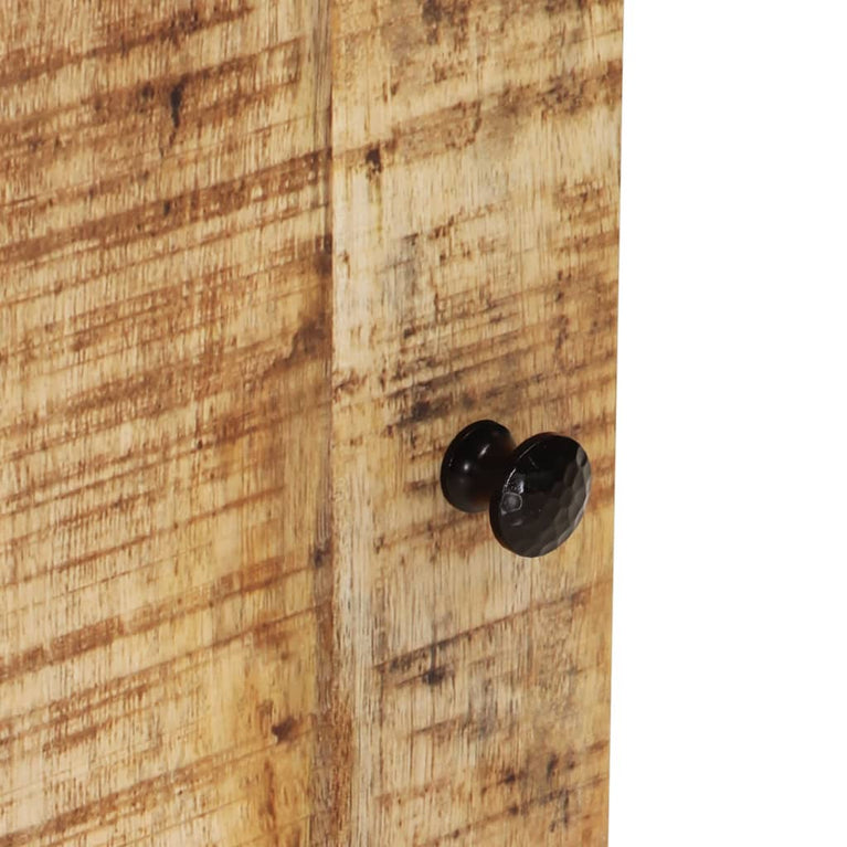 Badkamerkast 38x33x58 cm massief mangohout MeubelReus