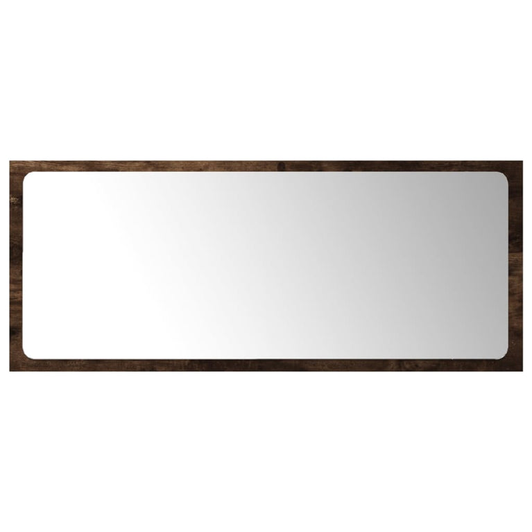 2-delige Badkamermeubelset bewerkt hout gerookt eikenkleurig MeubelReus