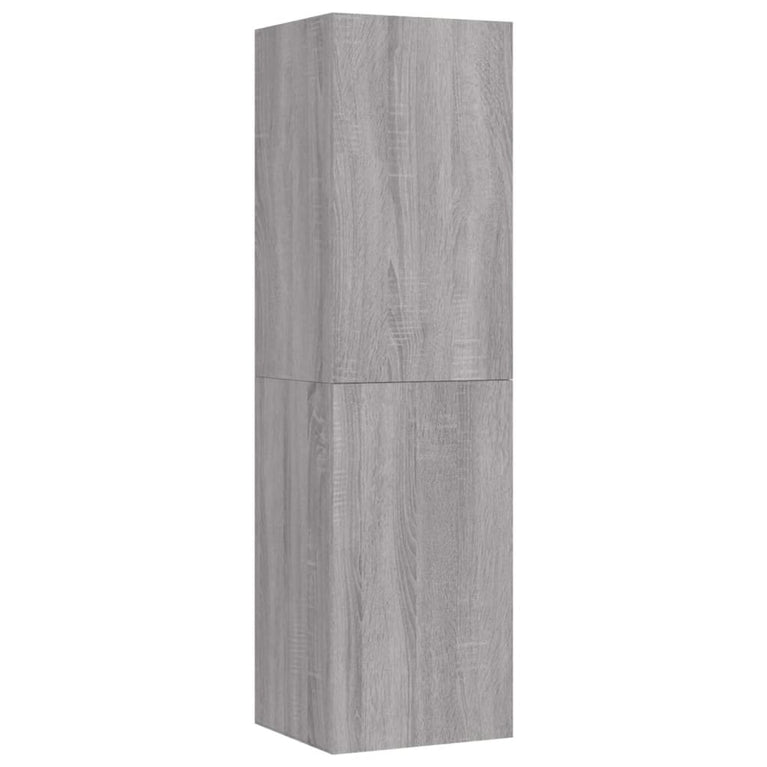Tv-wandmeubel 30,5x30x110 cm grijs sonoma eikenkleurig MeubelReus