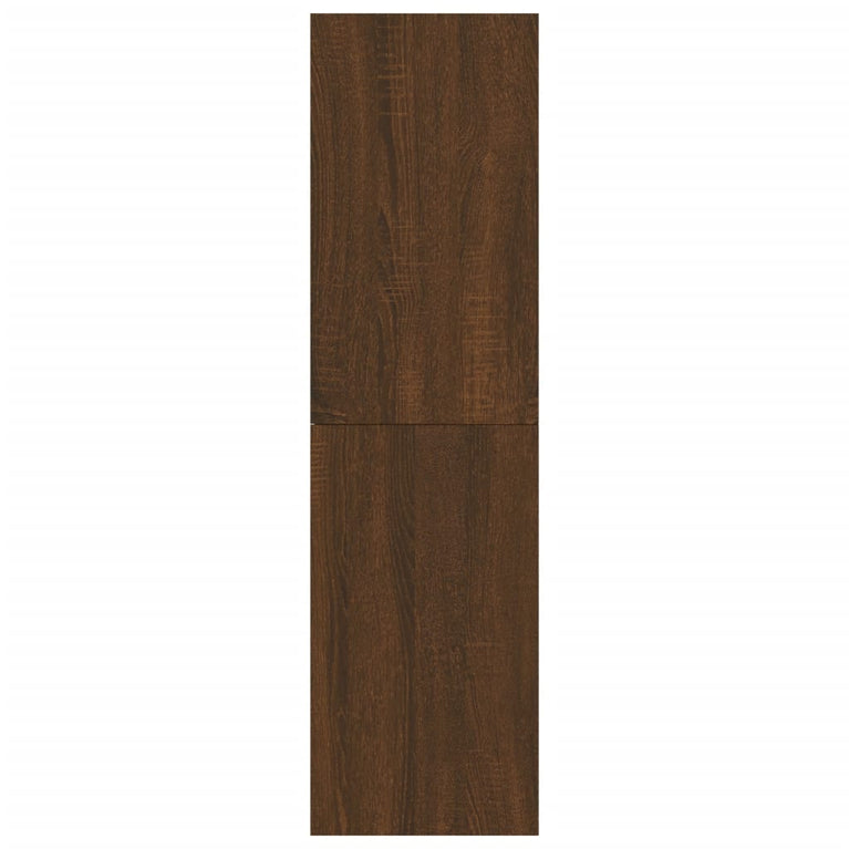 Tv-wandmeubels 2 st 30,5x30x110 cm bruin eikenkleur MeubelReus