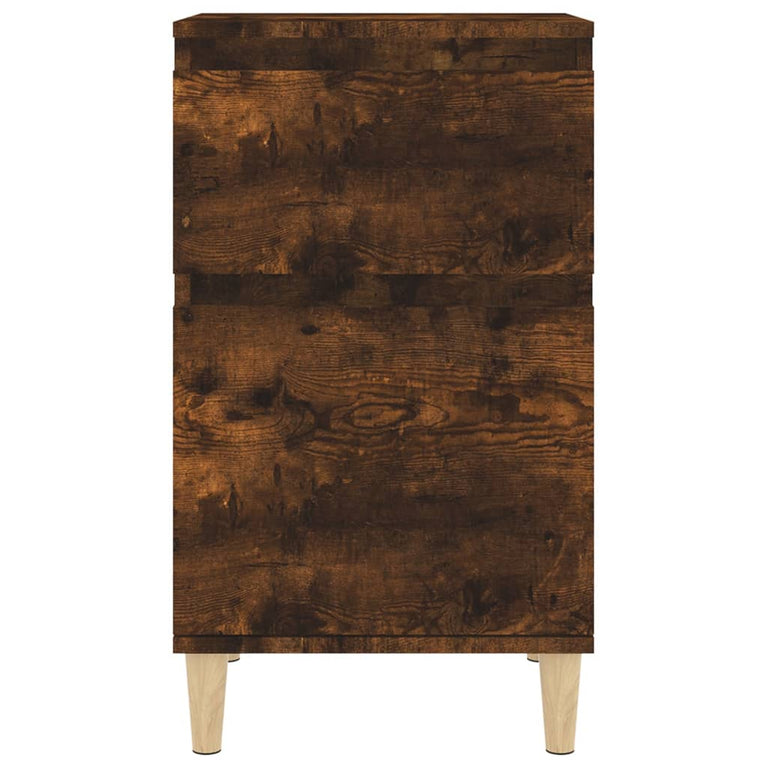 Nachtkastjes 2 st 40x35x70 cm gerookt eikenkleurig MeubelReus