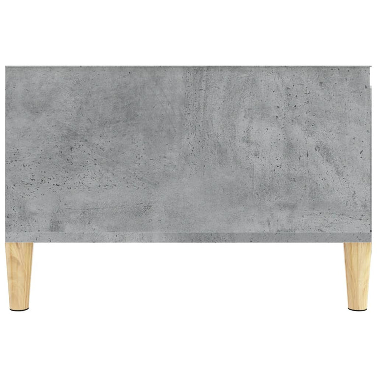 Salontafel 55x55x36,5 cm bewerkt hout betongrijs MeubelReus