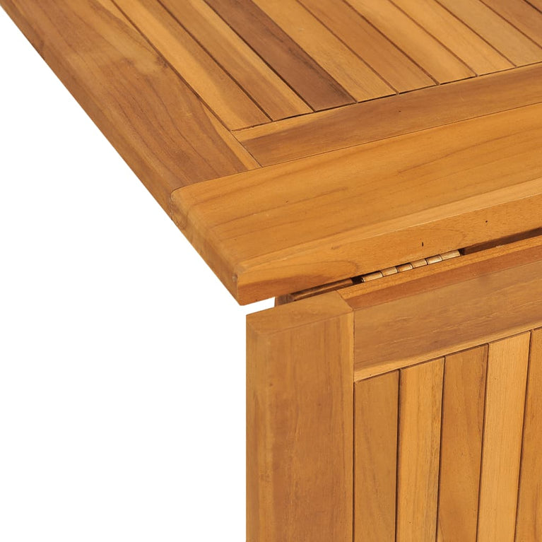 Tuintafel inklapbaar 150x90x75 cm massief teakhout MeubelReus