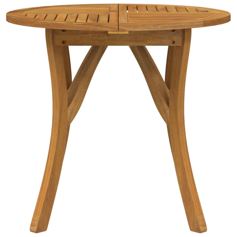 Tuintafel Ø 85 cm massief acaciahout MeubelReus