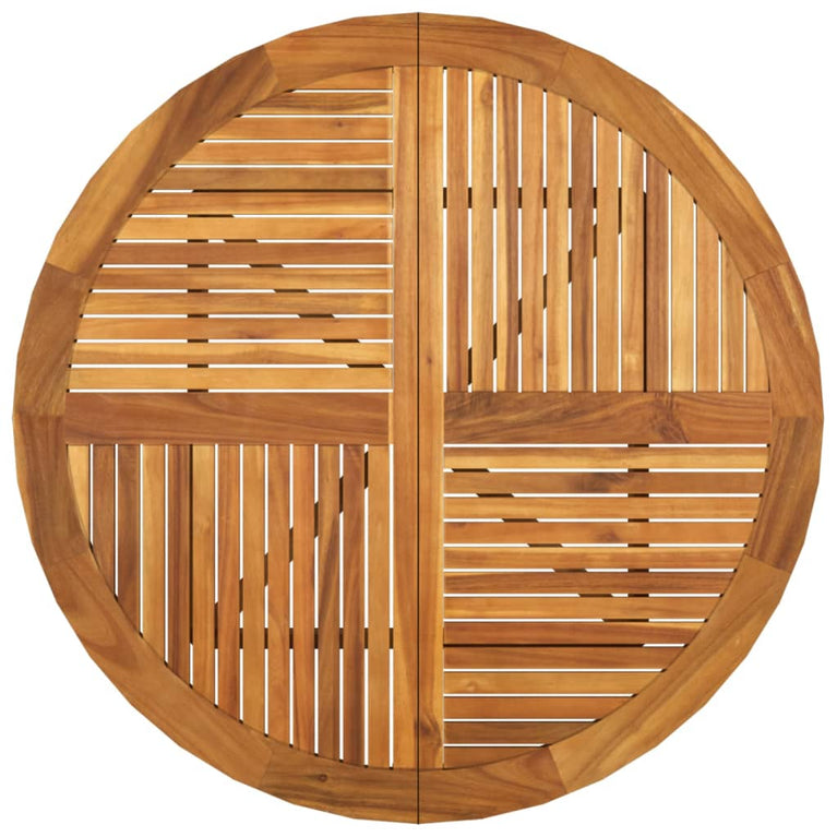 Tuintafel Ø 110 cm massief acaciahout MeubelReus