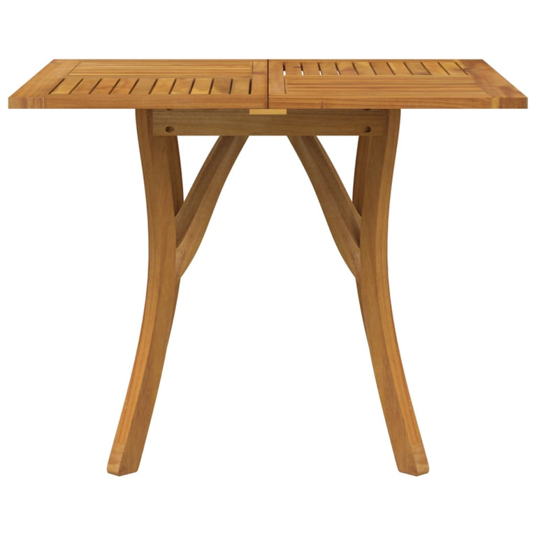 Tuintafel 85x85x75 cm massief acaciahout MeubelReus