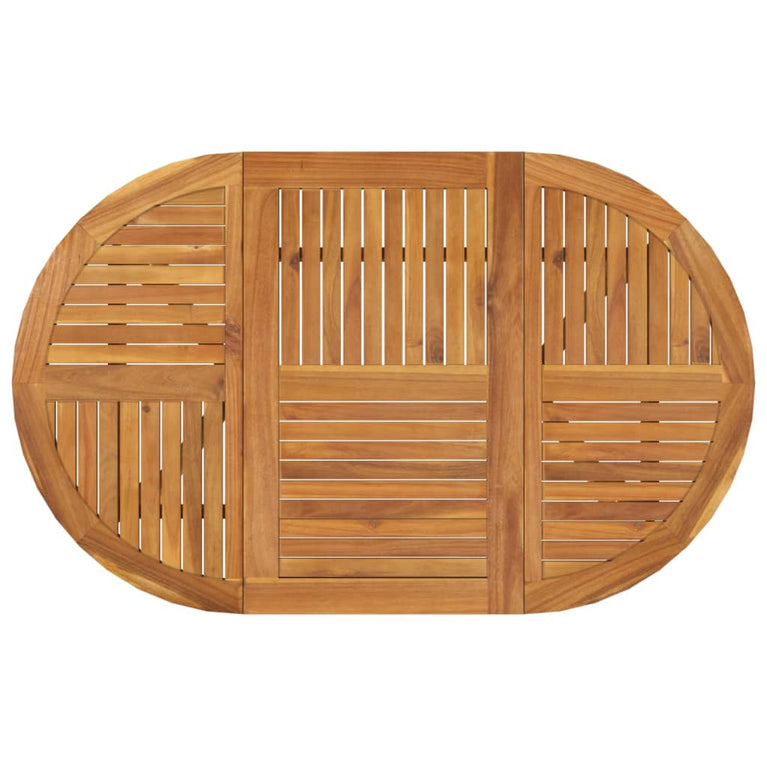 Tuintafel 150x90x75 cm massief acaciahout MeubelReus