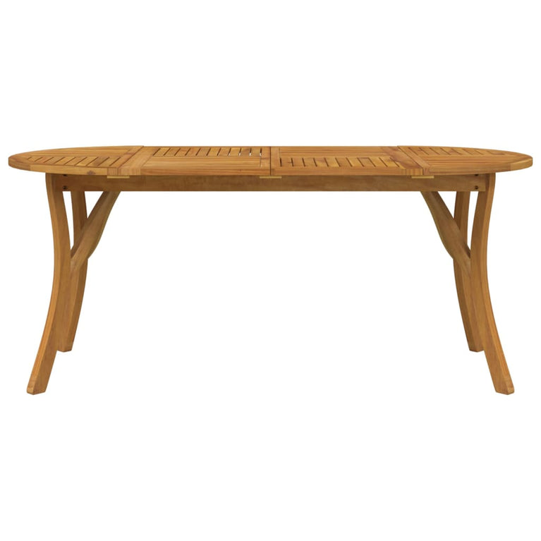 Tuintafel 200x90x75 cm massief acaciahout MeubelReus