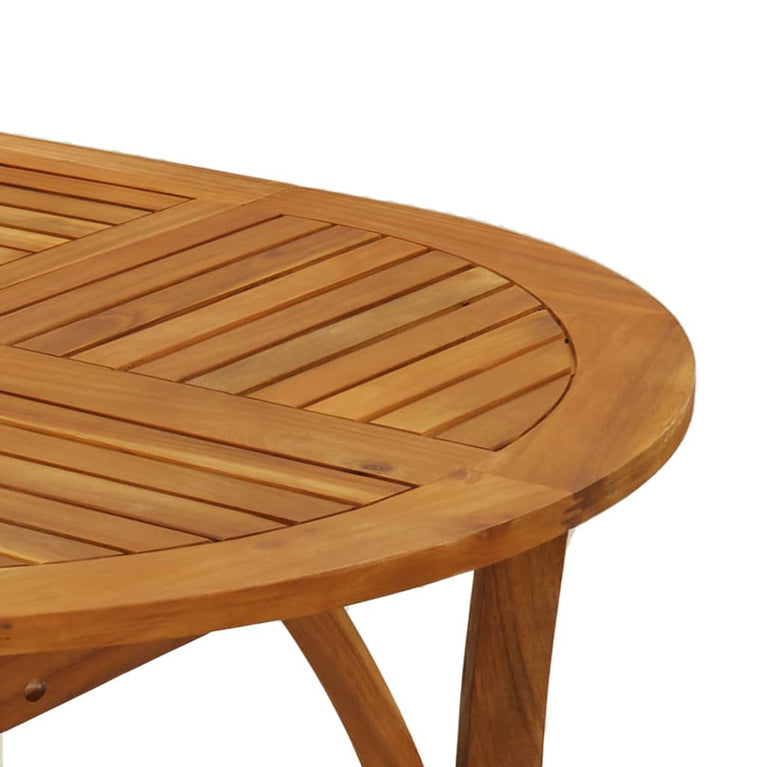 Tuintafel 200x90x75 cm massief acaciahout MeubelReus