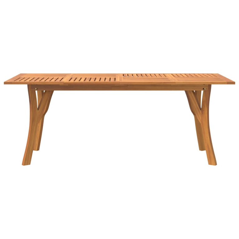 Tuintafel 200x90x75 cm massief acaciahout MeubelReus
