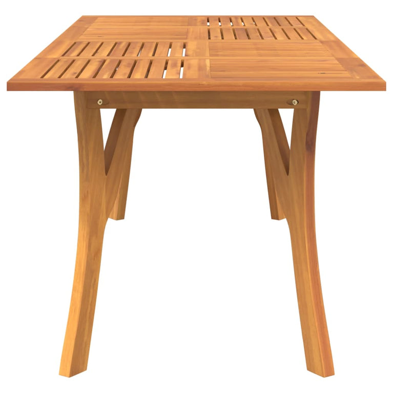 Tuintafel 200x90x75 cm massief acaciahout MeubelReus