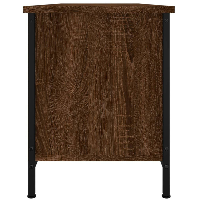 Tv-meubel 102x35x45 cm bewerkt hout sonoma eikenkleurig MeubelReus