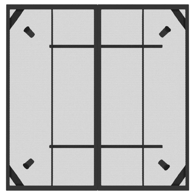 Tuintafel 100x100x72 cm staalgaas antracietkleurig MeubelReus