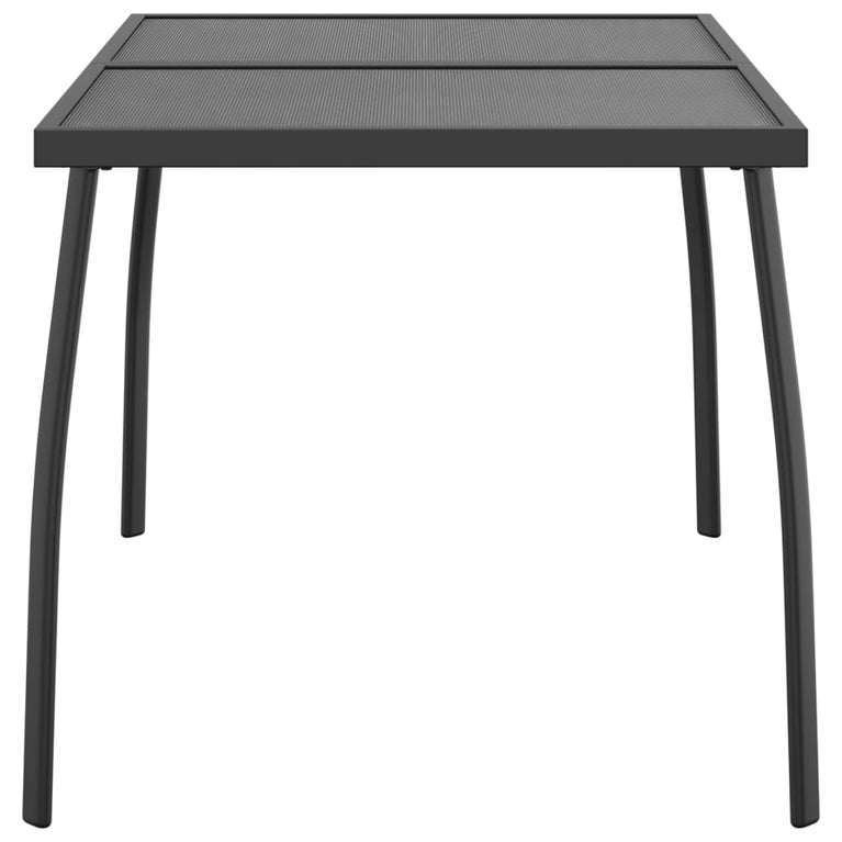 Tuintafel 110x80x72 cm staalgaas antracietkleurig MeubelReus