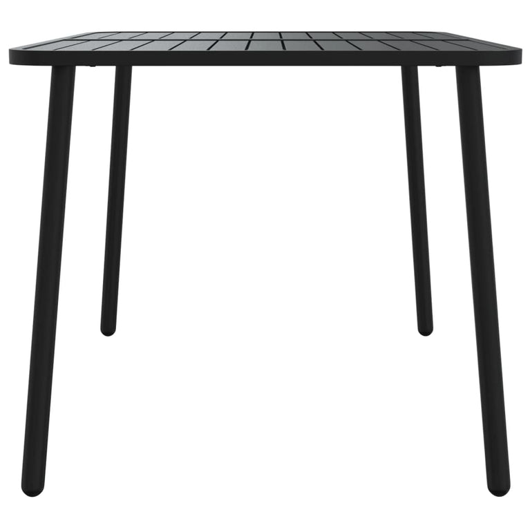 Tuintafel 110x80x71 cm staal antracietkleurig MeubelReus