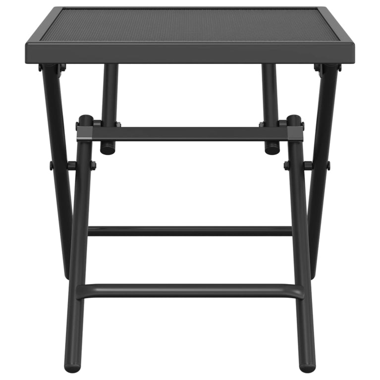 Tuintafel 38x38x38 cm staalgaas antracietkleurig MeubelReus