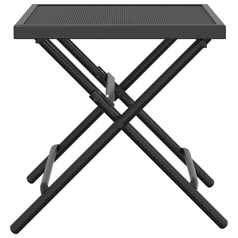 Tuintafel 38x38x38 cm staalgaas antracietkleurig MeubelReus