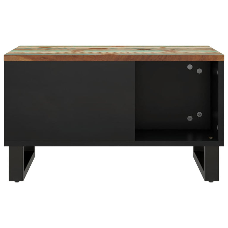 Salontafel 60x50x35 cm massief gerecycled hout MeubelReus
