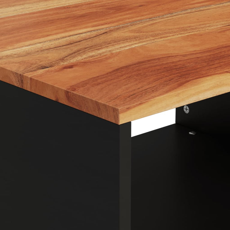 Salontafel 60x50x40 cm massief acaciahout MeubelReus